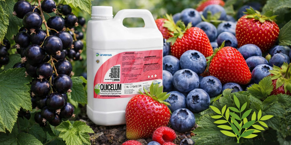 QUICELUM - lapu mēslojums ogulājiem augstākai ogu ražai un kvalitātei!